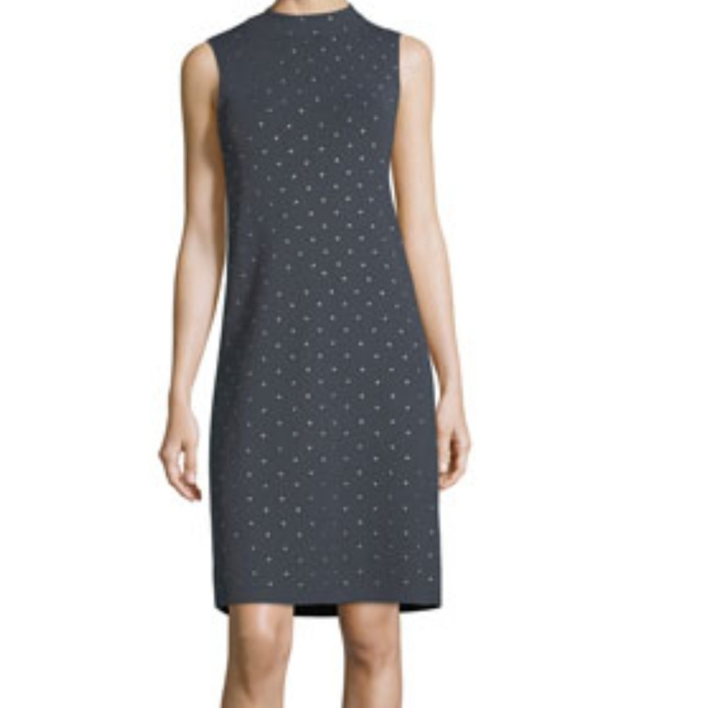Nic + Zoe Studded Up Sleeveless Dress.